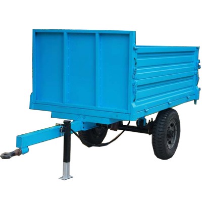 农用运输车辆 载2吨小型拖拉机后斗三轮车液压自卸翻斗箱拉大豆车