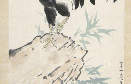 中国画《雄鸡图》